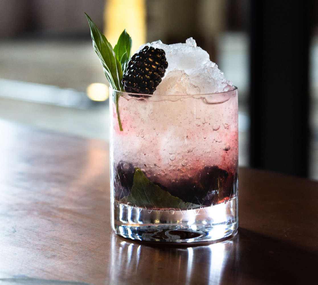 Basil Bramble Cocktail Recipe